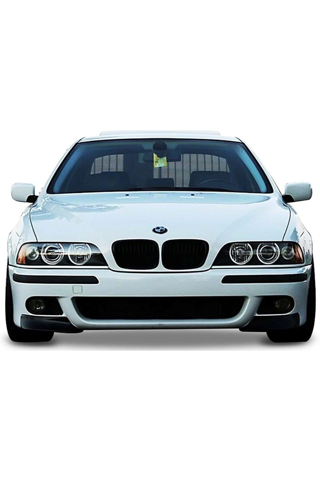 BMW 5 SERİSİ E39 M5 ÖN TAMPON FLAP SETİ PİANO BLACK 1995-2004