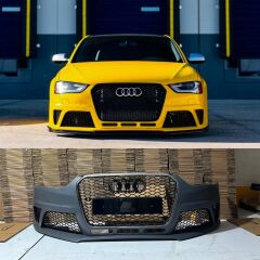 AUDI A4 RS4 ÖN TAMPON SETİ 2012 2013 2014 2015 RS4 TAMPON PANJUR SETİ