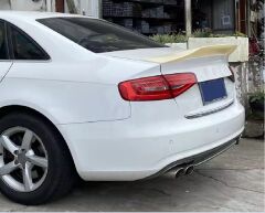 AUDİ A4 PSM SPOYLER 2009 2010 2011 2012 2013 2014 2015 2016 BAGAJ ÜSTÜ A4 SPOİLER PARLAK SİYAH