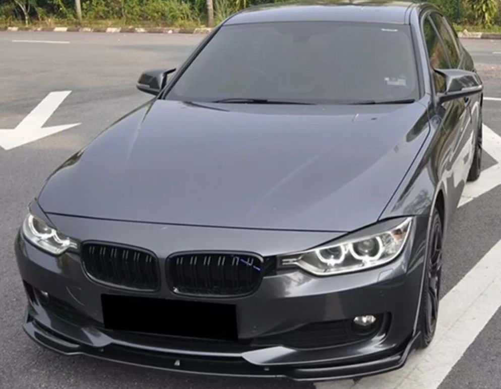 BMW F30 2012 2018 Normal Tampon Altı Ön Ek St P Black