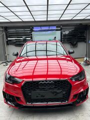 AUDİ A4 RS4 PANJUR B9 2017 2018 2019 2020 UYUMLU A4 PANJUR FULL SİYAH