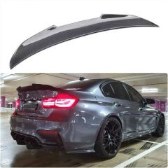 BMW F30 Psm Spoiler Boyasız, ABS Plastik İthal,  BAGAJ SPOİLER, 2012 2017 UYUMLU
