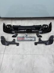 AUDI A4 B9.5 RS4 DİFÜZÖR NORMAL TAMPON UYUMLU DİFÜZÖR EGZOZ SET