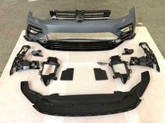 VW Golf 7.5 R Ön Tampon, R ÖN BODYKİT FULL SET + PANJUR, 2018 2021 UYUMLU