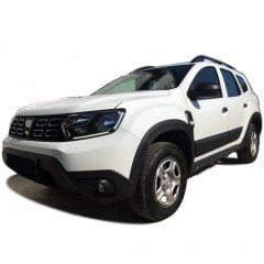 Dacia Duster 1 2009-2017 Dodik Set, Düz Model, 12 Parça, Mat Siyah