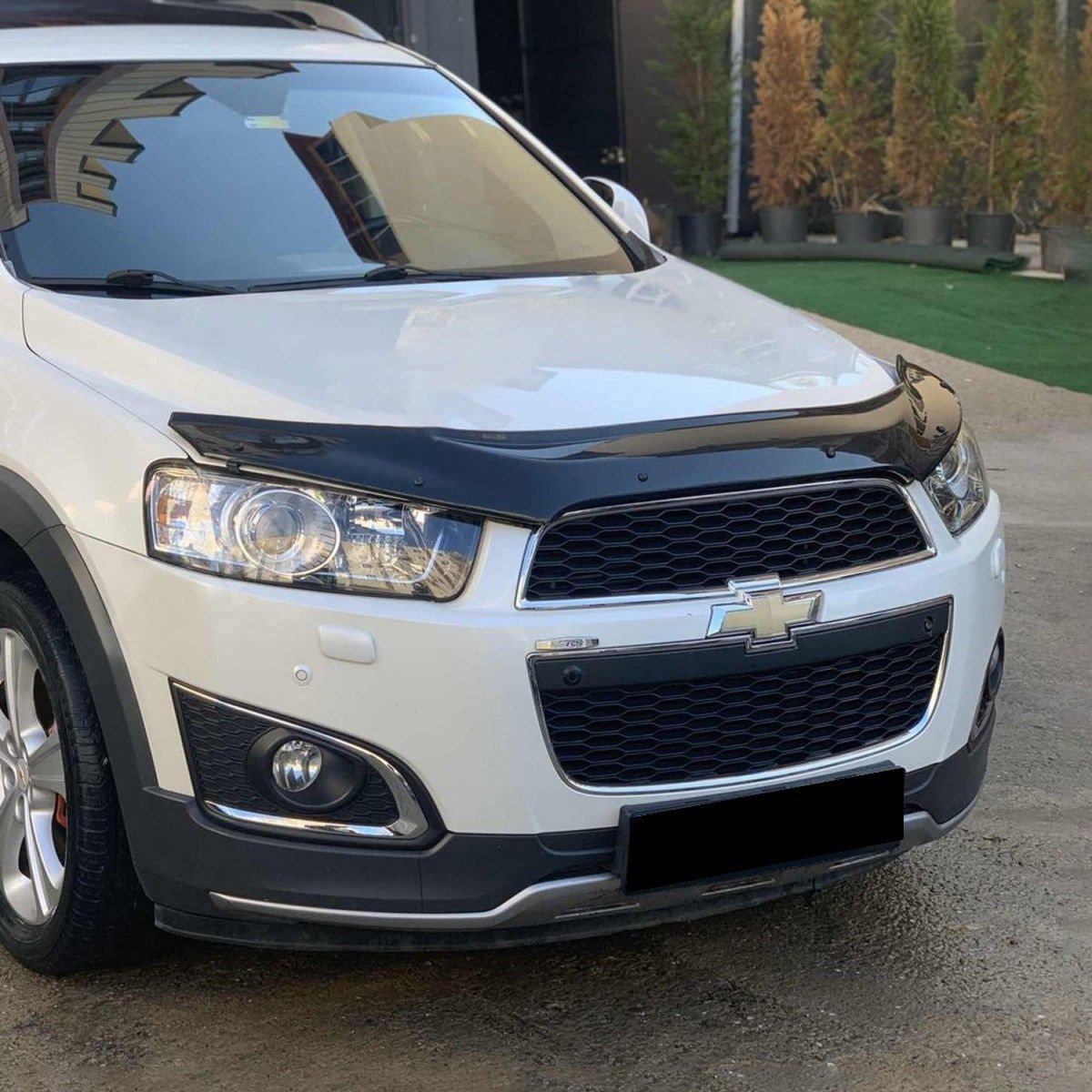 Chevrolet Captiva 2013+ Kaput Rüzgarlığı Piano Black