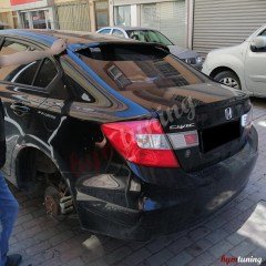Honda Civic FB7 Cam Üstü Spoyler. 2012 Sedan Cam Üstü Spoiler. Piano Black