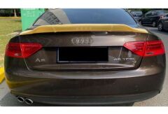 AUDİ A5 8T PSM SPOİLER 2007 2008 2009 2010 2011 2012 A5 SPOYLER PARLAK SİYAH BAGAJ ÇITASI