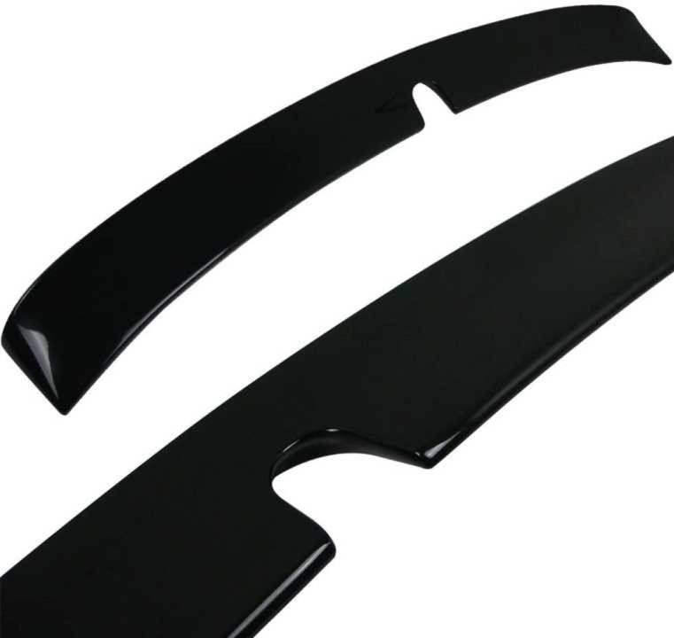 Mercedes W211 E Serisi Cam Üstü Spoiler Piano Black Spoyler 2000 2008