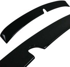 Mercedes W211 E Serisi Cam Üstü Spoiler Piano Black Spoyler 2000 2008