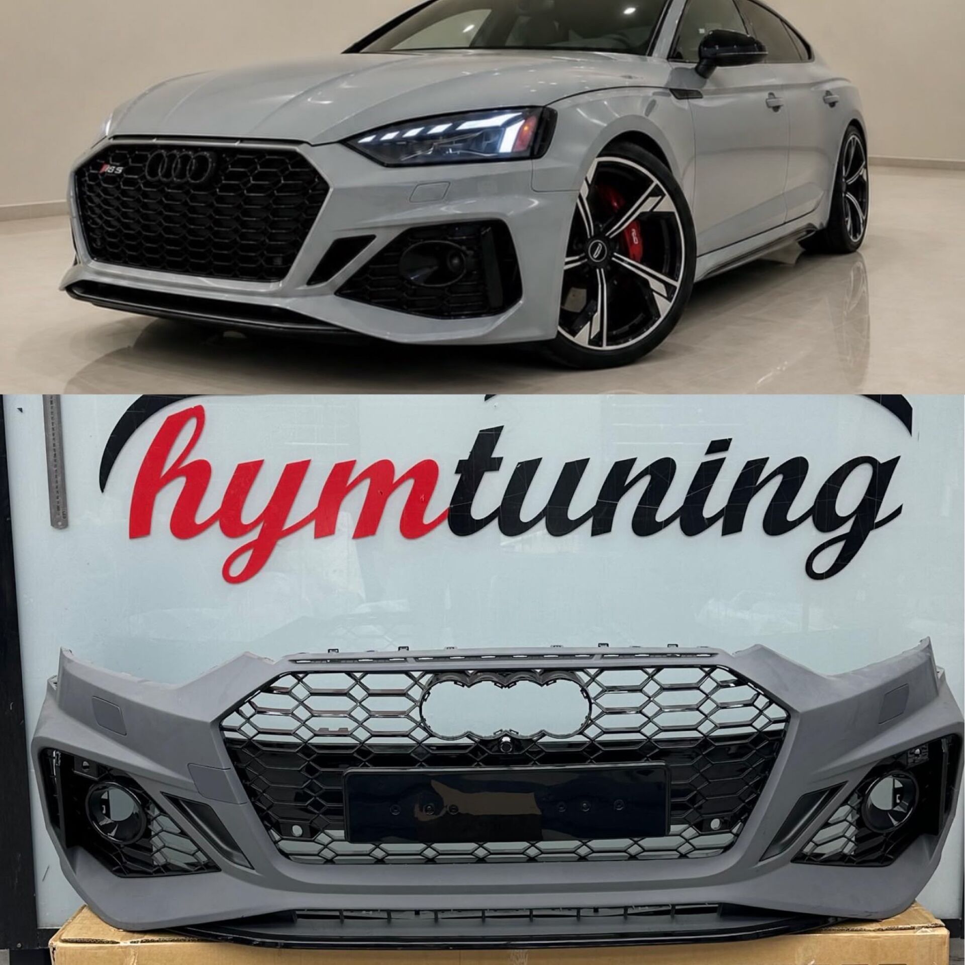 AUDİ A5 RS5 ÖN TAMPON PANJUR SETİ / MAKYAJLI 2021 2022 2023 A5 TAMPON
