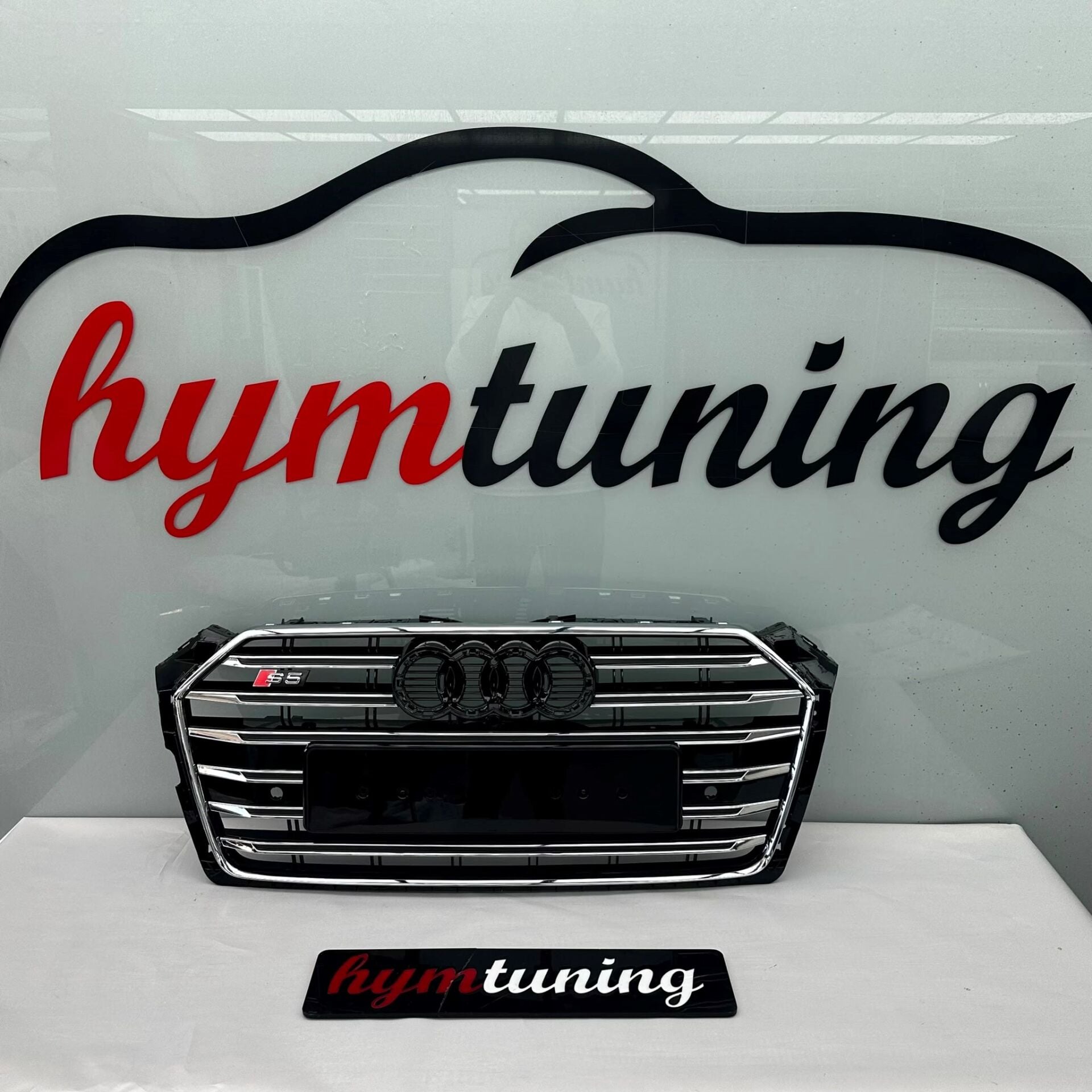 AUDI A5 S5 PANJUR 2016 2017 2018 2019 UYUMLU A5 PANJUR GRİLLE GRİ SİYAH