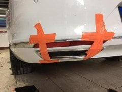 VW Passat Difüzör Kromu, Paslanmaz Çelik 2015 2018 Uyumlu