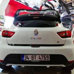 clio 4 rs spoyler spoiler boyalı ürün kolay montaj