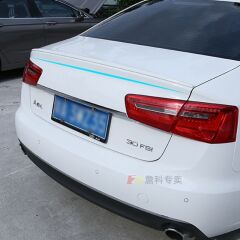 AUDİ A6 C7 S6 SPOYLER 2012 - 2017 PARLAK SİYAH BOYALI A6 SPOİLER