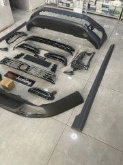 VW Passat B8 Rline Bodykit Seti Ön Tampon Difüzör Marşpiyel, 2015 2018 Uyumlu