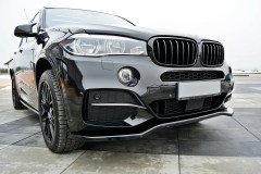 BMW x5 Tampon Ön Ek, Parlak Siyah, ABS Plastik,f15 Lip