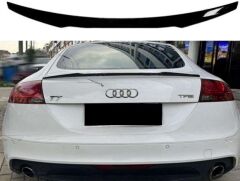AUDİ TT MK2 SPOYLER 2008 - 2014 BAGAJ ÜSTÜ SPOİLER PARLAK SİYAH