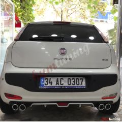 Egzoz Görünümlü Universal Difüzör 4 Çıkışlı Ortası Gri -