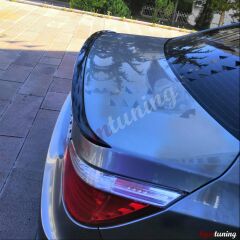 BMW 5 Serisi E60 Bagaj Üstü Spoiler, E60 İnce Spoiler, Boyasız