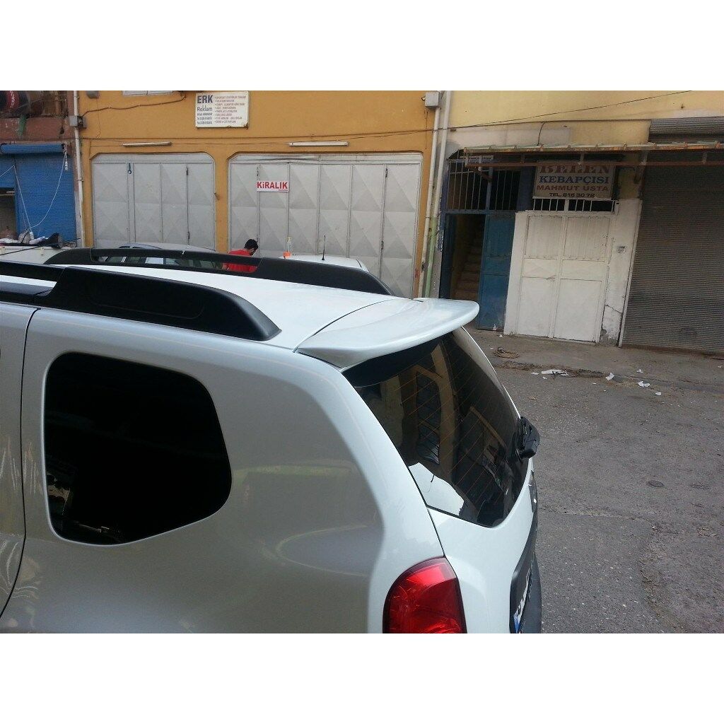 Dacia Duster Spoyler Fabrikasyon Beyaz Boyalı, 2009-2017