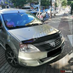 Dacia Logan 1 Kaput Rüzgarlığı, Piano Black, Kolay Montaj 04-12