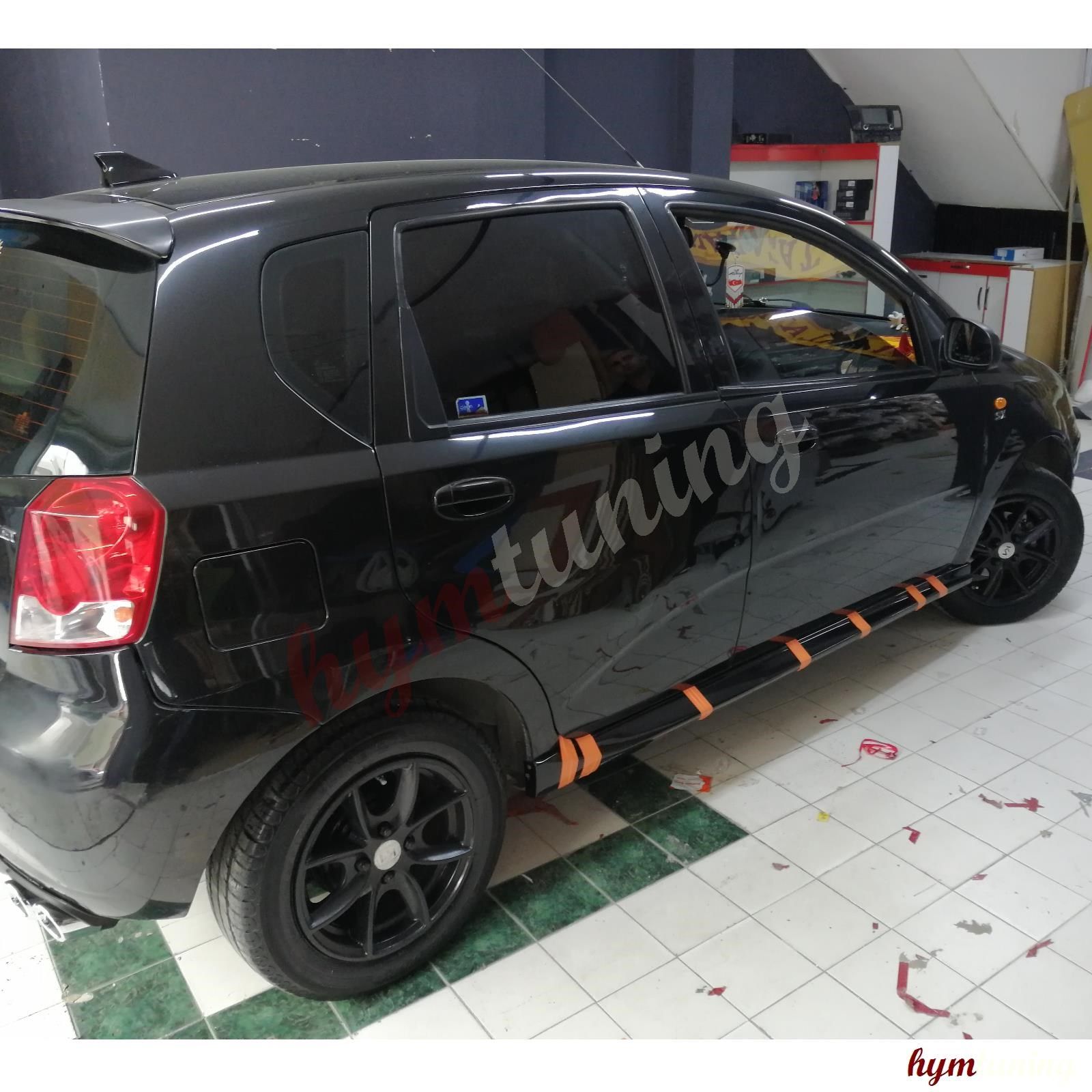 Chevrolet Kalos Marşpiyel Takımı Plastik Boyasız, Kalos HB uyumlu Sağ Sol Etekler