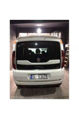 fiat doblo 2009 sonrası beyaz boyalı spoiler