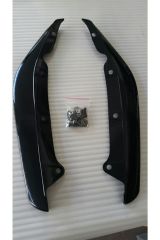 Honda Civic Sedan FC5 Kasa Arka Tampon Altı Flap Seti 2016 2019, Sağ Sol Takım Siyah Renk