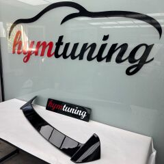 BMW 1 SERİSİ E87 Spoiler ABS Plastik 2004 2011 arası Uyumlu parlak siyah e87 spoyler