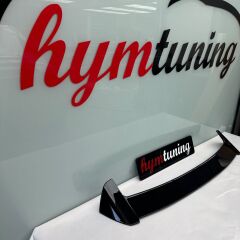 BMW 1 SERİSİ E87 Spoiler ABS Plastik 2004 2011 arası Uyumlu parlak siyah e87 spoyler