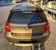 BMW 1 SERİSİ E87 Spoiler ABS Plastik 2004 2011 arası Uyumlu parlak siyah e87 spoyler