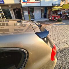 BMW 1 SERİSİ E87 Spoiler ABS Plastik 2004 2011 arası Uyumlu parlak siyah e87 spoyler