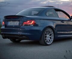 BMW 1 SERİSİ E82 M PERFORMANS SPOYLER 2007 2013 PARLAK SİYAH SPOİLER ABS PLASTİK