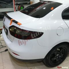 fluence spoyler anatomic piano black boyalı ince model