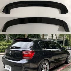 BMW F20 Spoiler, Parlak Siyah, Piano Black Boyalı ABS Plastik spoyler 2012 2018 Uyumlu