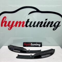 BMW 1 SERİSİ F20 ÖN LİP + FLAP SETİ  İTHAL ÜRÜN ABS PLASTİK 2011 2012 2013 2014 Uyumlu,4 Parça