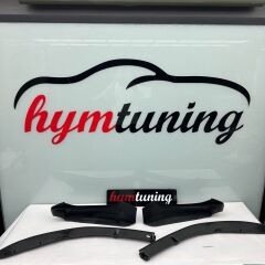 BMW 1 serisi F20 Lip + Flap Piano Black İthal ABS Plastik, 2015 2018 Makyajlı Kasa Uyumlu