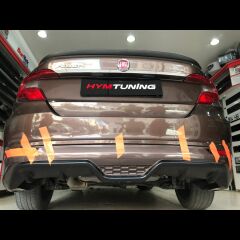 Fiat Egea Sedan Arka Etek Tampon Eki, Boyasız, ABS Plastik, Sedan Uyumlu