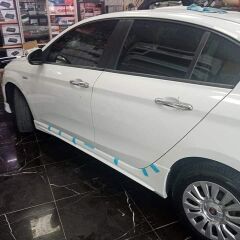 Fiat Egea Marşpiyel Takımı Sağ Sol Set, Boyasız, ABS Plastik