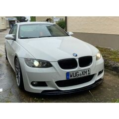 Bmw E92 Gts Ön Lip Plastik Parlak Siyah, M teknik Tampon Uyumludur