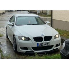 Bmw E92 Gts Ön Lip Plastik Parlak Siyah, M teknik Tampon Uyumludur