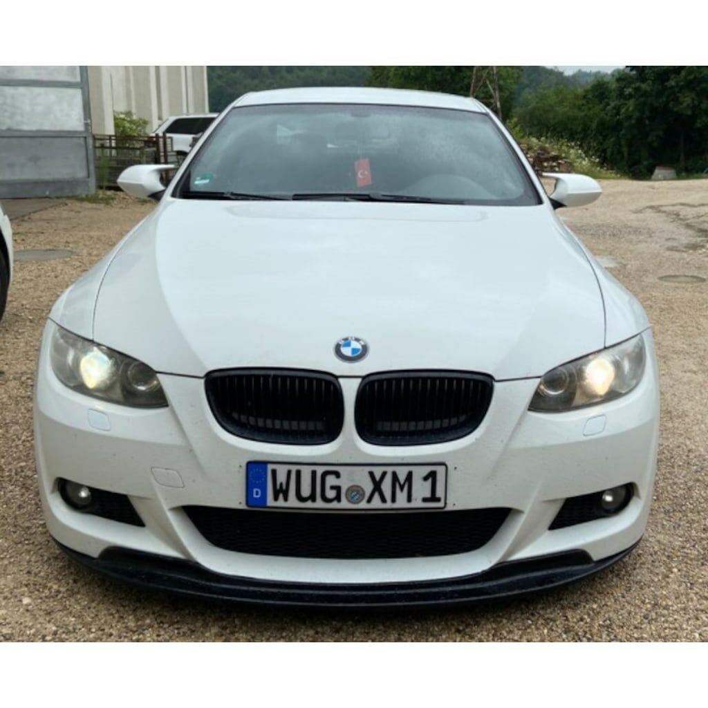 Bmw E92 Gts Ön Lip Plastik Parlak Siyah, M teknik Tampon Uyumludur