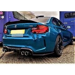 BMW 2 SERİSİ F22 PSM SPOYLER 2014 2020 F22 SPOİLER BAGAJ ÇITASI PARLAK SİYAH