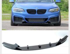 BMW 2 SERİSİ F22 ÖN LİP M PERFORMANCE ÖN TAMPON EKİ 2014 2020 PARLAK SİYAH