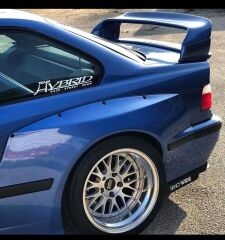 BMW E36 YÜKSEK SPOYLER ABS PLASTİK BOYASIZ 4 PARÇA ARKA DTM E36 SPOİLER TUNİNG AKSESUAR MODİFİYE