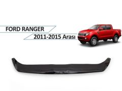 Ford Ranger 2011-2015 Kaput Rüzgarlığı Piano Black
