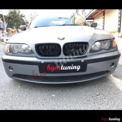 BMW 3 SERİSİ E46 LCİ SEDAN M3 BÖBREK 2002 2003 2004 2005 UYUMLU E46 PANJUR PARLAK SİYAH
