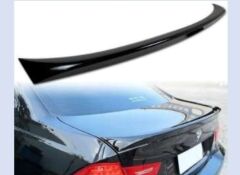 BMW 3 SERİSİ E90 AC SCHNITZER SPOYLER 2005 2012 UYUMLU E90 BAGAJ SPOİLERİ PARLAK SİYAH