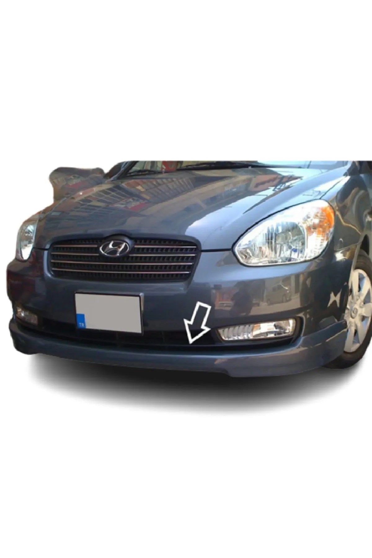 ACCENT ERA ÖN EK ABS PLASTİK BOYASIZ TAM UYUMLU